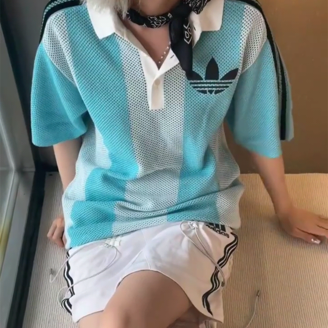 阿迪达斯三叶草男女透气网眼BK MESH POLO休闲运动T恤 JL5976,淘宝优惠券,粉丝福利购,淘宝优惠卷