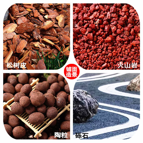 彩色木屑木丝园林绿化有机覆盖物花园庭院花池树穴松树皮铺面造景 - 图3