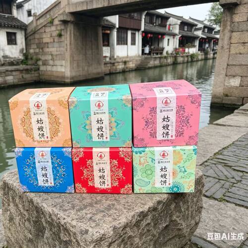 乌镇杭州江南特产乌镇姑嫂饼传统糕点 桃酥零食小吃下午茶旅游礼 - 图3