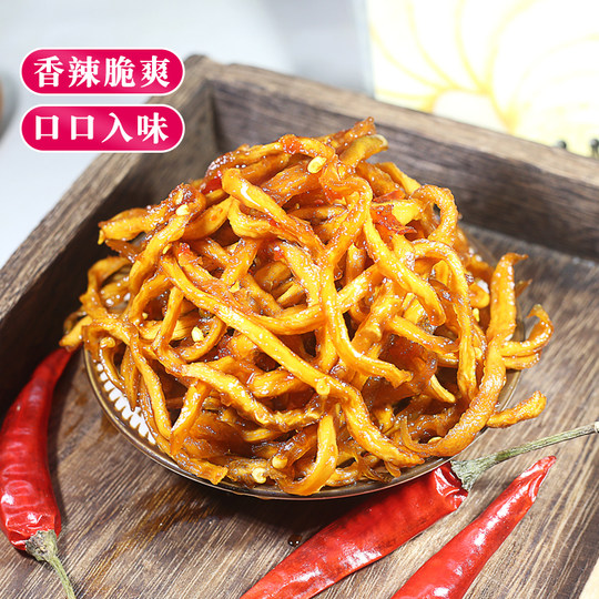 五斤装木瓜丝酱菜新鲜香辣广西横县脆爽口下饭菜什锦开胃咸菜散装