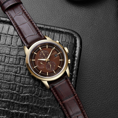 西铁城日本官方光动能不锈钢男表 西铁城中尧日韩腕表