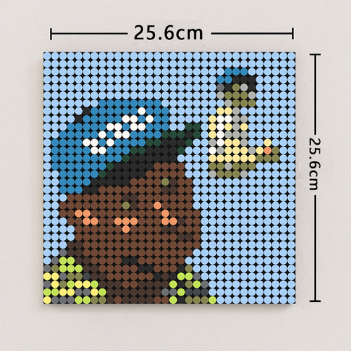 Tyler, The Creator Wolf 积木专辑周边封面海报带相框 - 图1