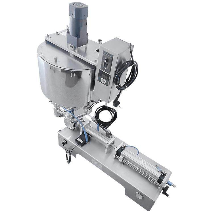 卧式气动膏体电加热灌装机加热保温灌装机化妆品药膏灌装机,淘宝优惠券,粉丝福利购,淘宝优惠卷