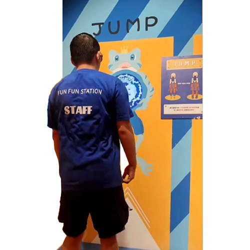 青蛙跳跳跳比赛跳跃小马达踏步挑战轰趴馆解压馆互动体验游戏道具 - 图3