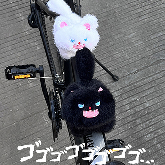 Украшение на велосипед, милый жареный котенок своими руками