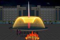 Music Fountain Equipment Music Program Music Program Dry Spray Large Spray Springs Landscape Fountain Manufacturer made installation construction