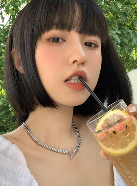 项链项链钛钢小众设计不掉色