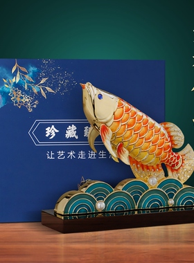 大铜世界黄铜祝福装饰新中式
