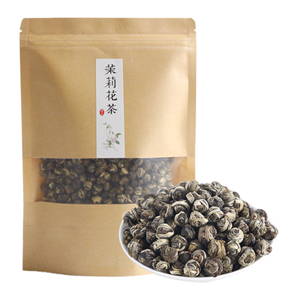 广西横县茉莉花茶2023新茶特级浓香型白龙珠绿茶散装袋装500g送礼 - 图3