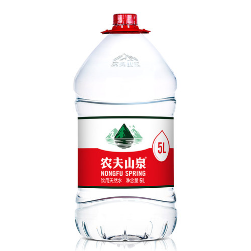农夫山泉饮用水天然水5L*4桶五升整箱包邮聪明盖非矿泉水大桶装水 - 图3