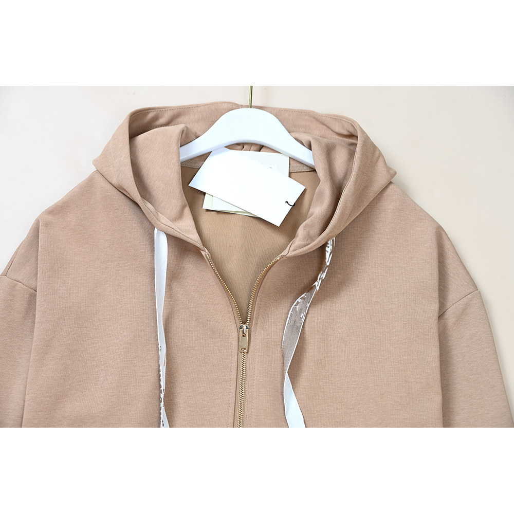 秋冬新款女士字母飘飘带棉混纺连帽宽松落肩女卫衣+卫裤套装,淘宝优惠券,粉丝福利购,淘宝优惠卷