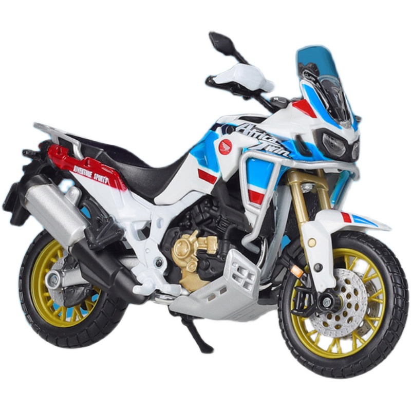 比美高1:18本田Africa Twin Adventure仿真摩托车模型轮胎可动 - 图3