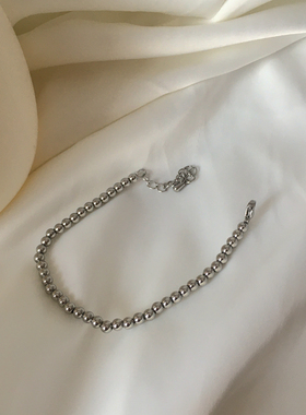 ins小众设计不掉色色女复古珠子