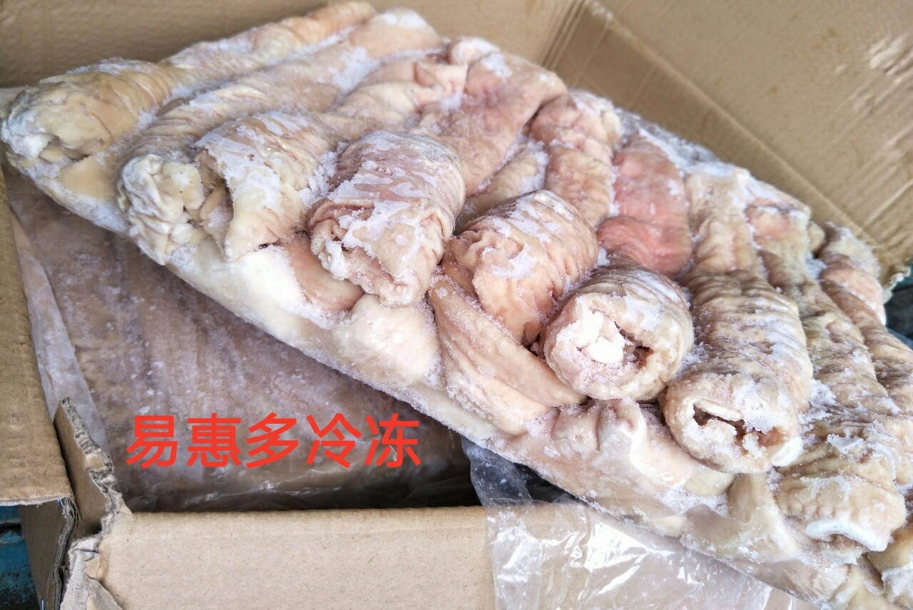 冷冻新鲜猪肠头半熟大肠头干净无油无水卤菜饭店20斤江浙沪皖包邮 - 图2