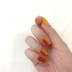 Làm móng mùa hè Clay Pumpkin Yellow Gradient Nail Ba Lan Trắng Cam Gradient Gradient Liệu pháp 2018 Màu mới - Sơn móng tay / Móng tay và móng chân màu móng chân đẹp cho da ngăm Sơn móng tay / Móng tay và móng chân