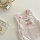 Cute versatile quilted cherry vest