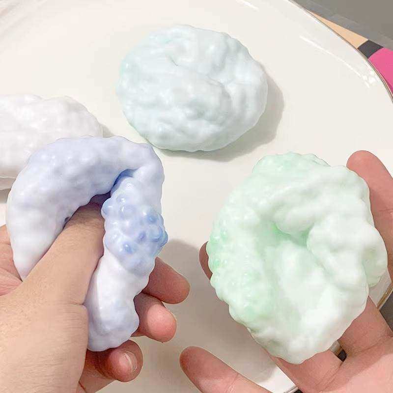 可塑形捏捏乐超薄软糯冰皮手作球减解压网红神器吵吵球奶皮球玩具,淘宝优惠券,粉丝福利购,淘宝优惠卷