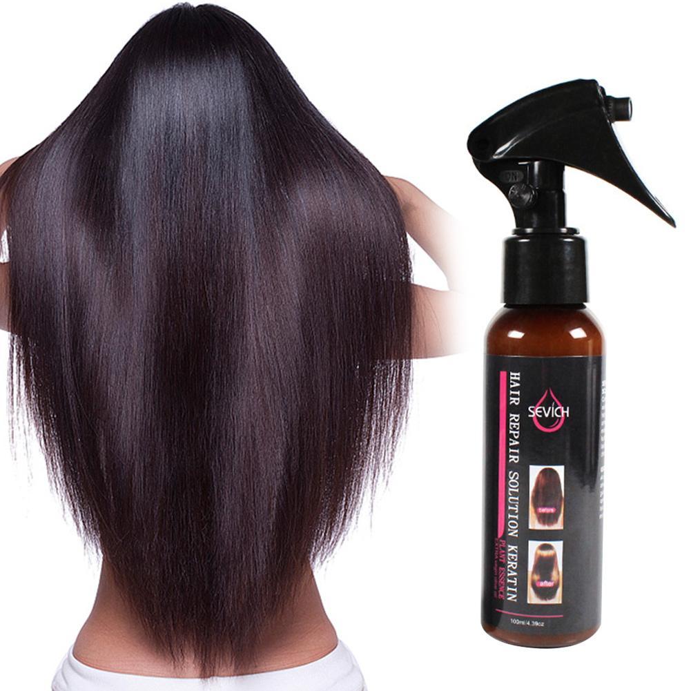 100ml Hair Care Smoothing Spray To Repair Dyeing Ironing Hai - 图1