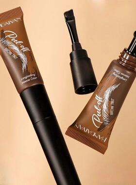 5 Colors Peel Off Eyebrow Gel Semi Permanent Brow Tint Water