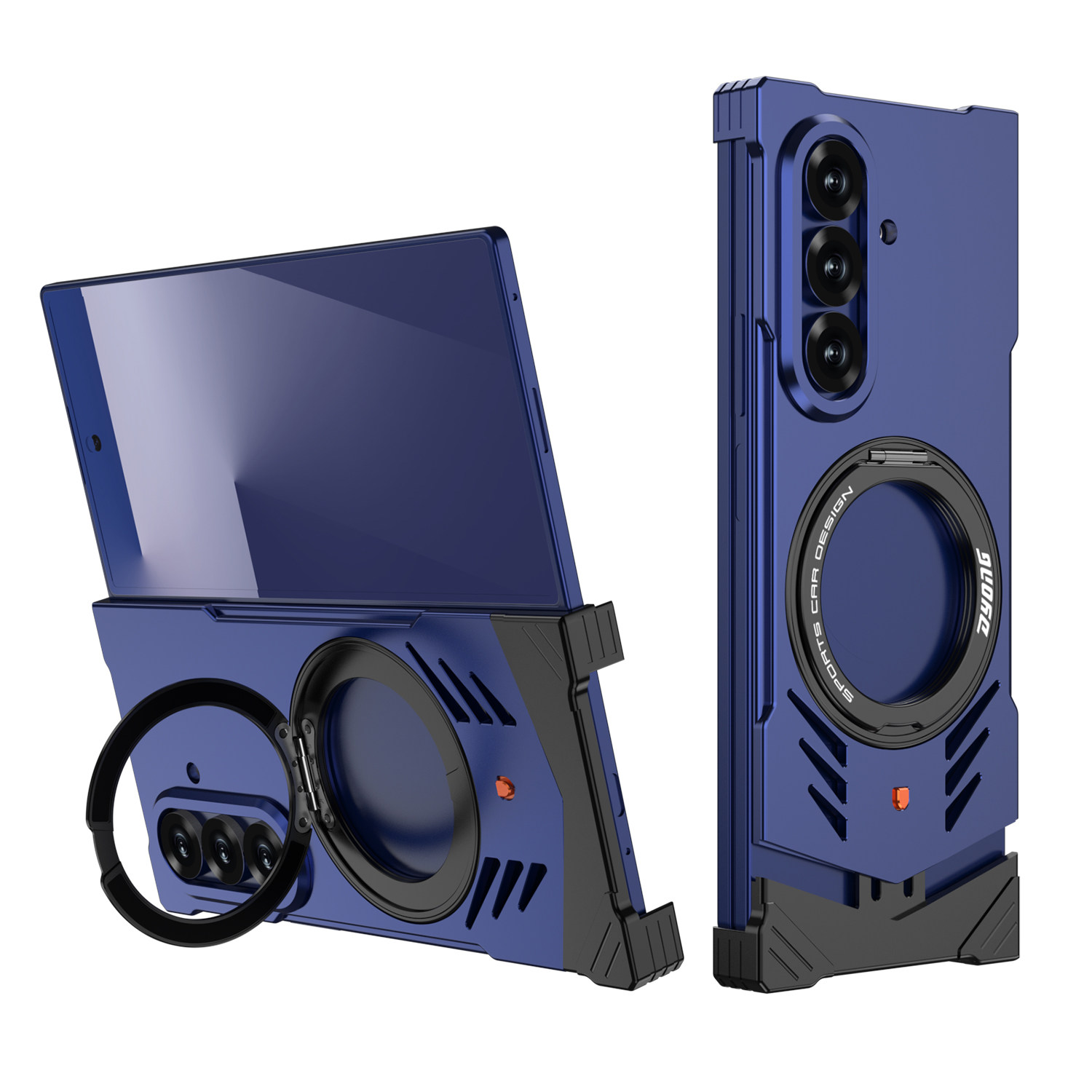 旋转支架适用三星zfold7手机壳新款金属无边框三星zFlod7保护套全包防摔散热外壳高级感商务硬壳可磁吸散热器,淘宝优惠券,粉丝福利购,淘宝优惠卷