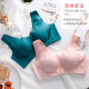 Beautiful back women's thin bra without steel rings