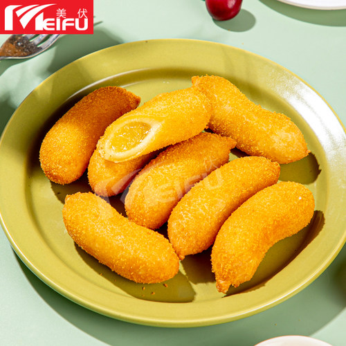 三全脆皮香蕉300g油炸小吃糕点面点粥铺食材冷冻早餐酒店食品 - 图1