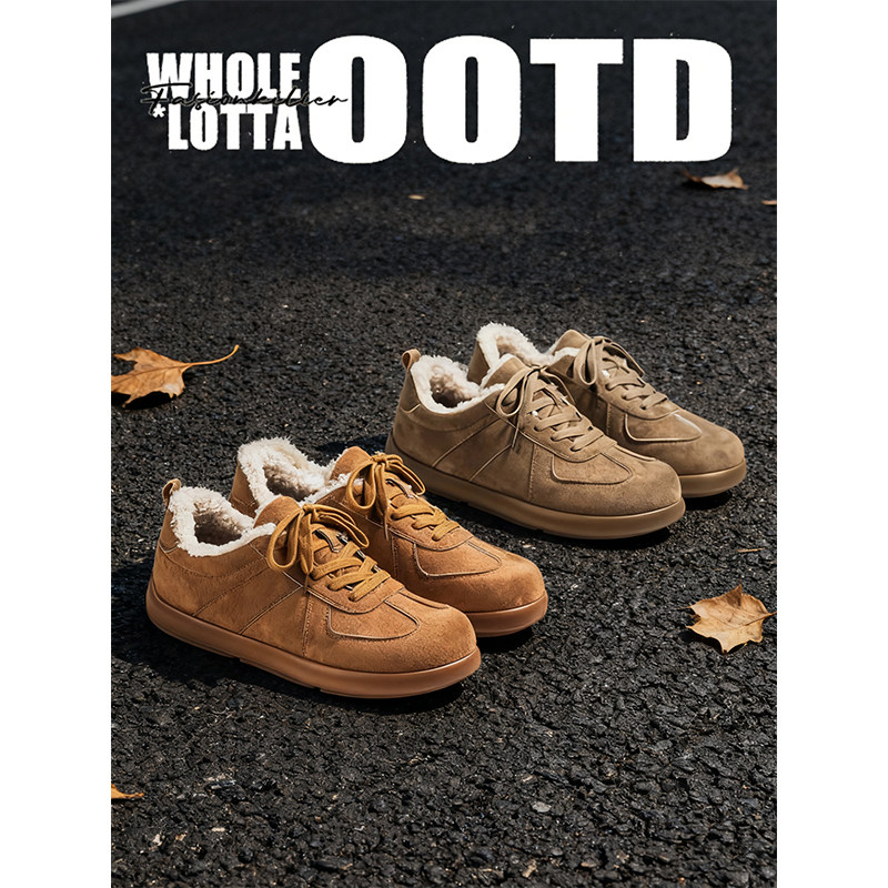 NewRockstarChoppa 加绒保暖复古勃肯鞋男款冬季百搭加厚抗寒棉鞋,淘宝优惠券,粉丝福利购,淘宝优惠卷