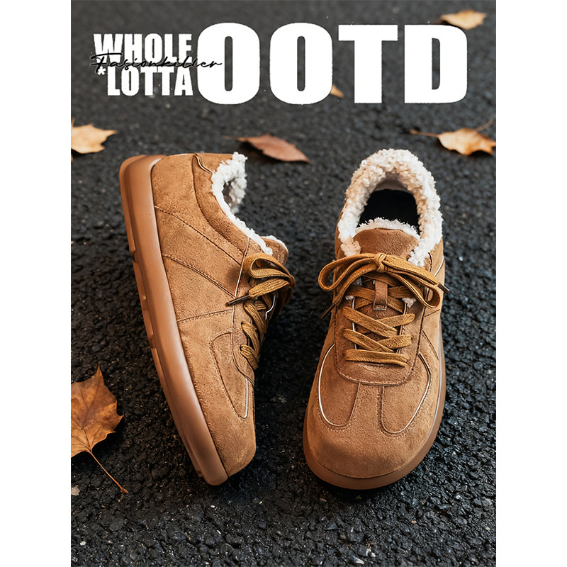 NewRockstarChoppa 加绒保暖复古勃肯鞋男款冬季百搭加厚抗寒棉鞋,淘宝优惠券,粉丝福利购,淘宝优惠卷