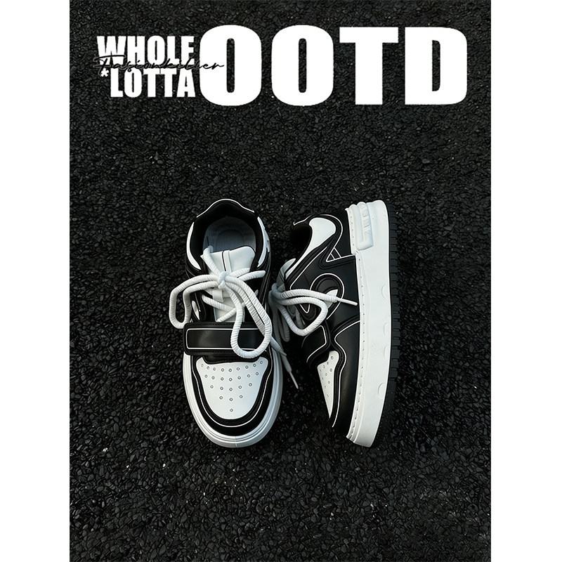 NewRockStarChoppa 厚底增高面包鞋男潮秋冬休闲运动百搭学生板鞋,淘宝优惠券,粉丝福利购,淘宝优惠卷