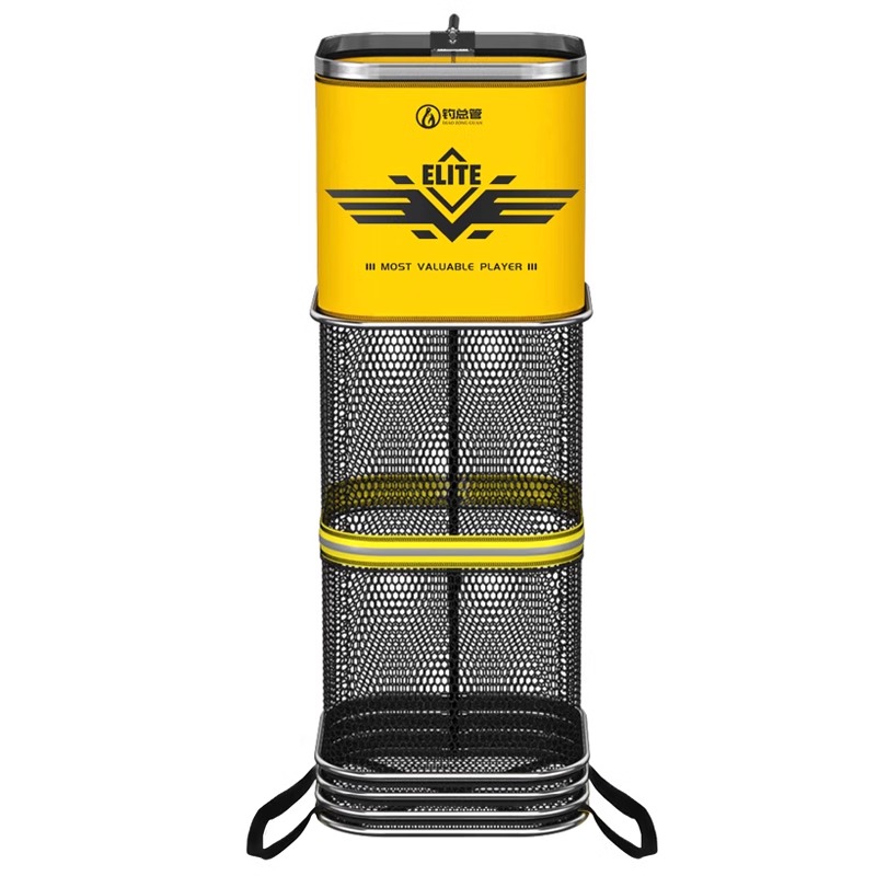 新型涂胶防挂鱼护方形高端小鱼护鱼网兜加厚鱼护野钓专用速干渔护 - 图3