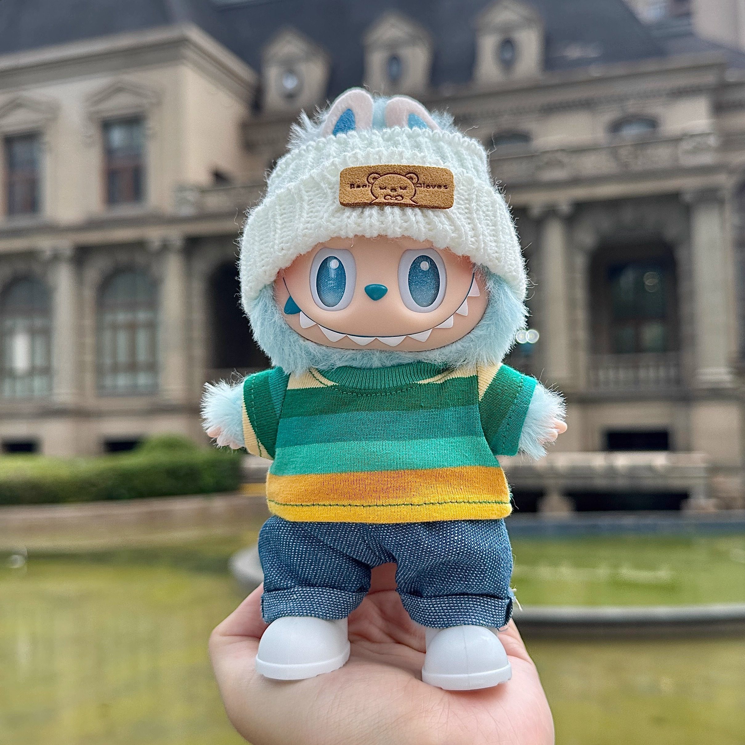 labubu娃衣新年一二三代前方高能搪胶3.0希望平静17cm拉布布衣服,淘宝优惠券,粉丝福利购,淘宝优惠卷