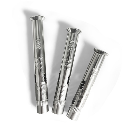 304不锈钢沉头十字内膨胀螺丝201铝合金门窗专用断桥门窗平头拉爆 - 图2