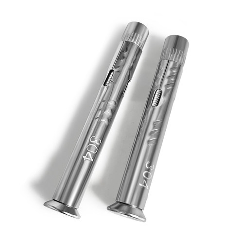 304不锈钢沉头十字内膨胀螺丝201铝合金门窗专用断桥门窗平头拉爆 - 图1