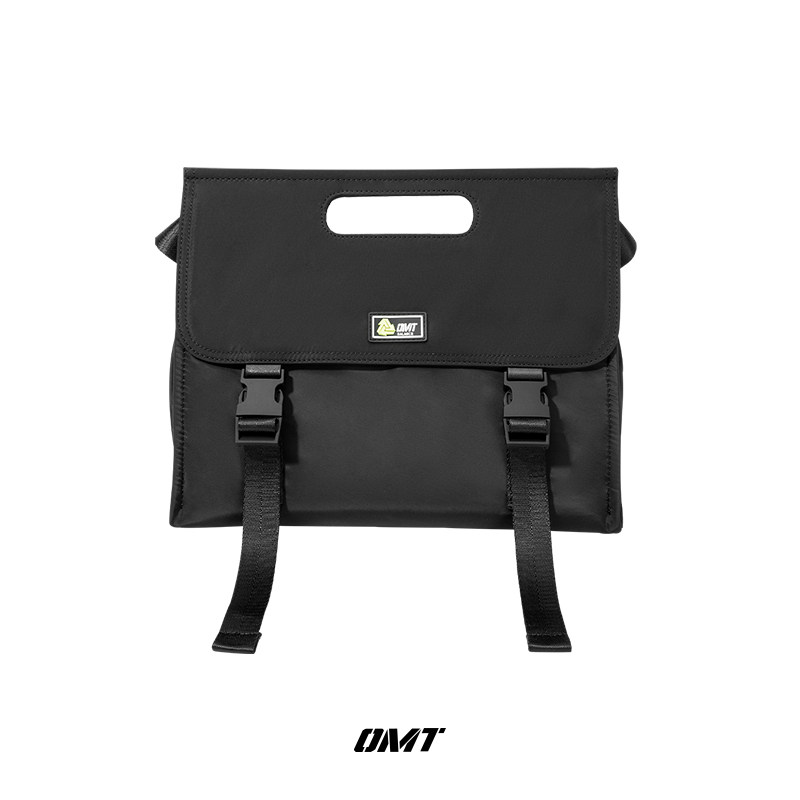 omt公文通勤上课单肩小众斜挎包 omt男士包袋