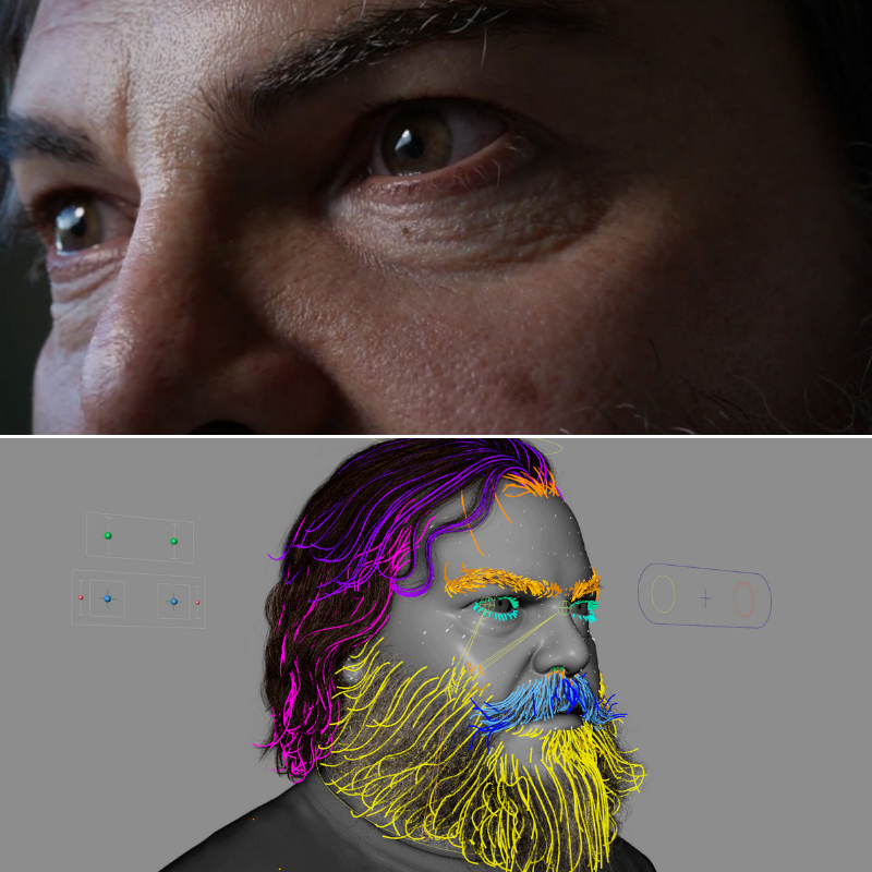 Maya/Zbrush教程 超真实3D角色人物建模教程雕刻纹理动画中文字幕