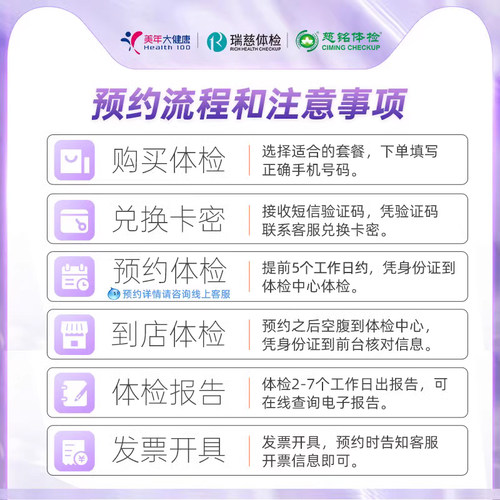 美年大健康瑞慈体检套餐慈铭女性男士全身检查 - 图1