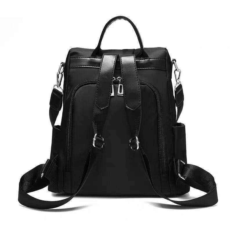 牛津布双肩包女2025新款百搭ins风书包女学生韩版大容量旅行背包,淘宝优惠券,粉丝福利购,淘宝优惠卷