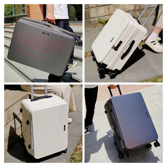 Front opening 2025 new style suitcase trolley case