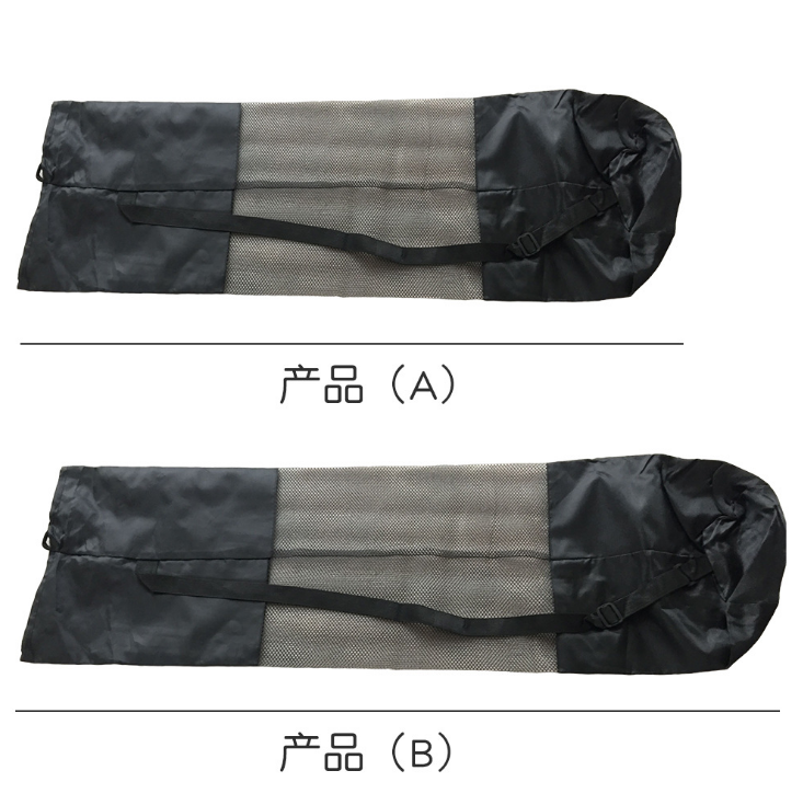 TPE瑜伽垫网袋网包瑜伽垫背包瑜伽收纳袋60cm80cm宽幅瑜伽便携袋-图1