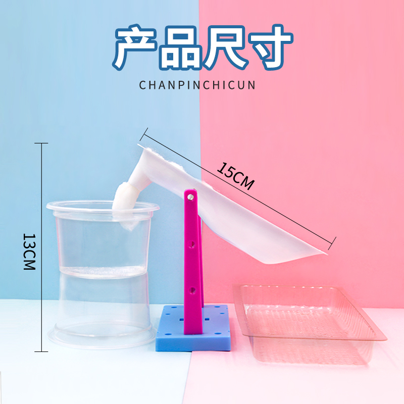 科学实验饮水鸟儿童手工科技小制作小发明科永动教具物理毛细现象 - 图0