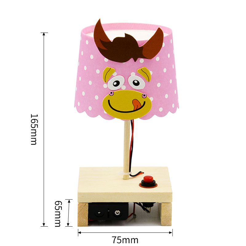 stem科技小制作台灯diy小发明环保学生实验手工材料拼装幼儿-图1