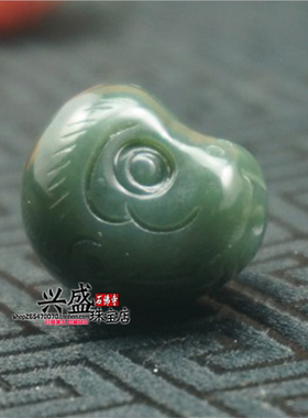 diy散珠黑青玉手链小配件