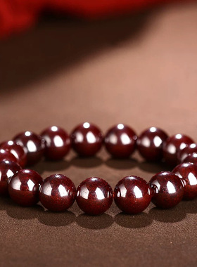 辰砂朱砂本命年生肖蛇手串礼物