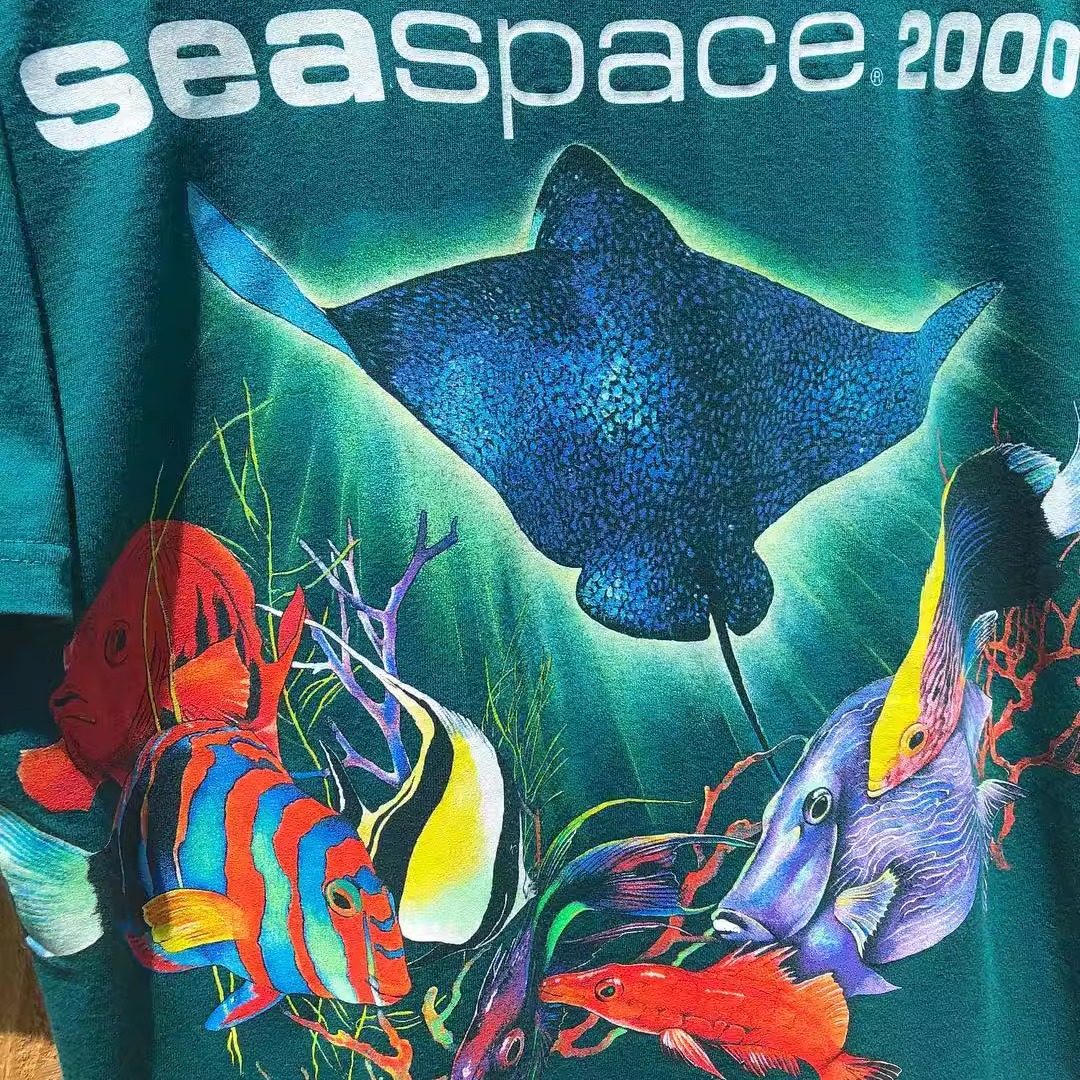 精选好物推荐！美式阿美咔叽oversize宽松ins男女同款短袖T恤,淘宝优惠券,粉丝福利购,淘宝优惠卷