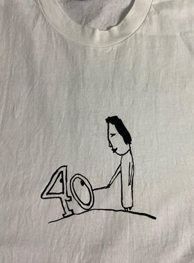 平价好物重磅不透 vibe国潮街头小logo图案印花男女同款短袖t恤