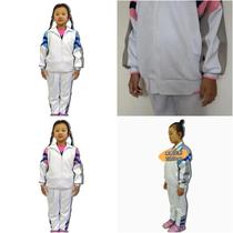 Beijing 81 School Pink White Blue White Students School Uniforms Spring Autumn Winter Suits to Tuding to Do Sports Clothing Leisure