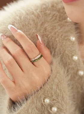 开口戒指女轻奢高级感新中式古风