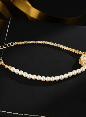 法式中古风手链女首饰高级感首饰