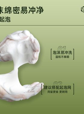 AOEO山茶花洗面奶洁面乳100g*3