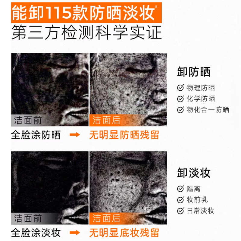 老爸评测C咖氨基酸双管洗面奶洁面 温和清洁毛孔不紧绷卸淡妆白泥,淘宝优惠券,粉丝福利购,淘宝优惠卷